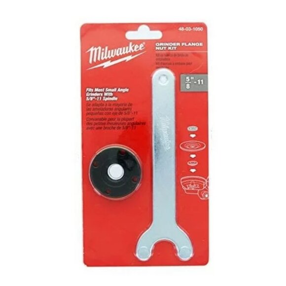 🎁 Milwaukee 48-03-1050 Spanner/Flange Nut Kit - Picture 1 of 8